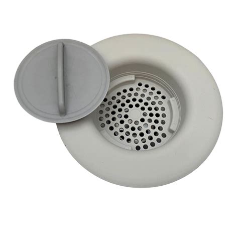 Flex Strainer Kitchen Sink Drain Strainer & Stopper 2N1 Fits ...